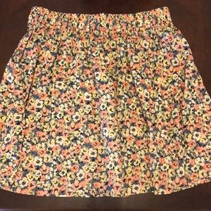H&M floral skirt